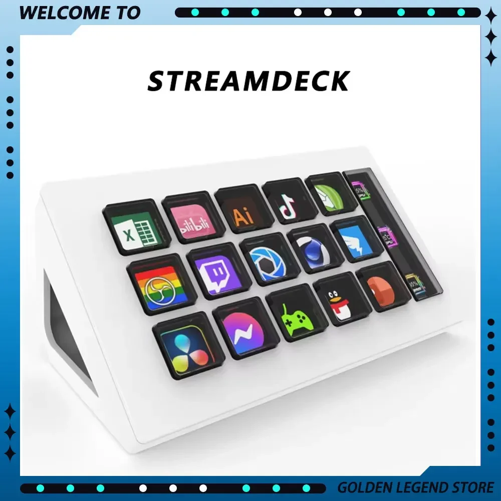 Mirabox Streamdeck 293s визуальные пользовательские кнопки клавиатуры 15 клавиш Windows/MacOS