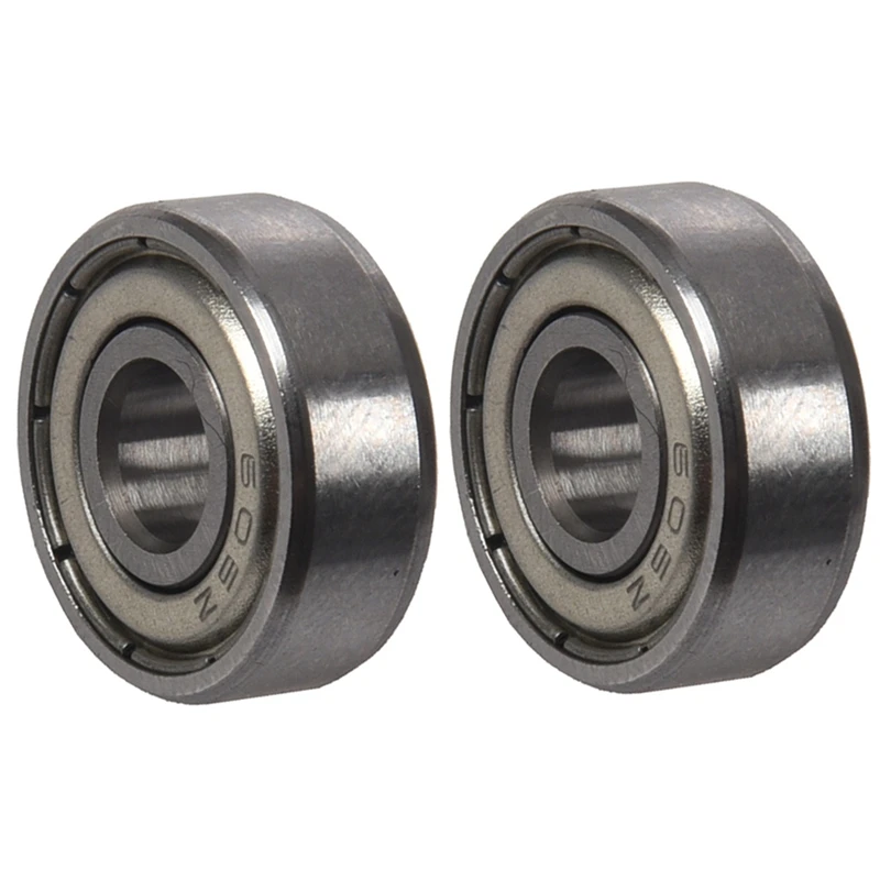 

2 шт. 6 мм X 17 мм X 6 мм, металлический герметичный Однорядный радиальный шарикоподшипник 606ZZ