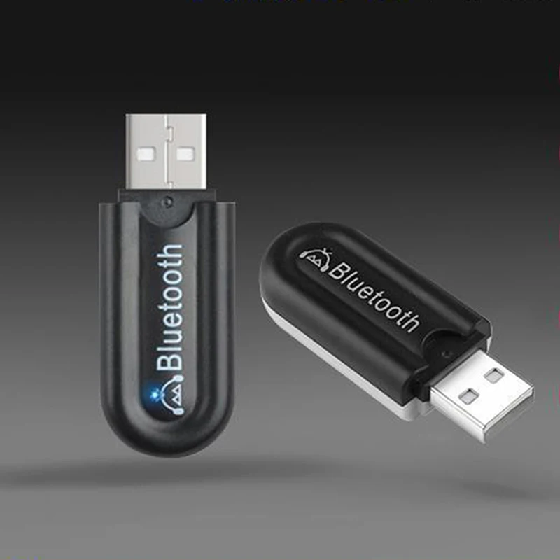 

Bluetooth музыкальный стерео аудио приемник беспроводной стерео 3,5 мм разъем USB и Aux порт двойной выход автомобильный Bluetooth-приемник