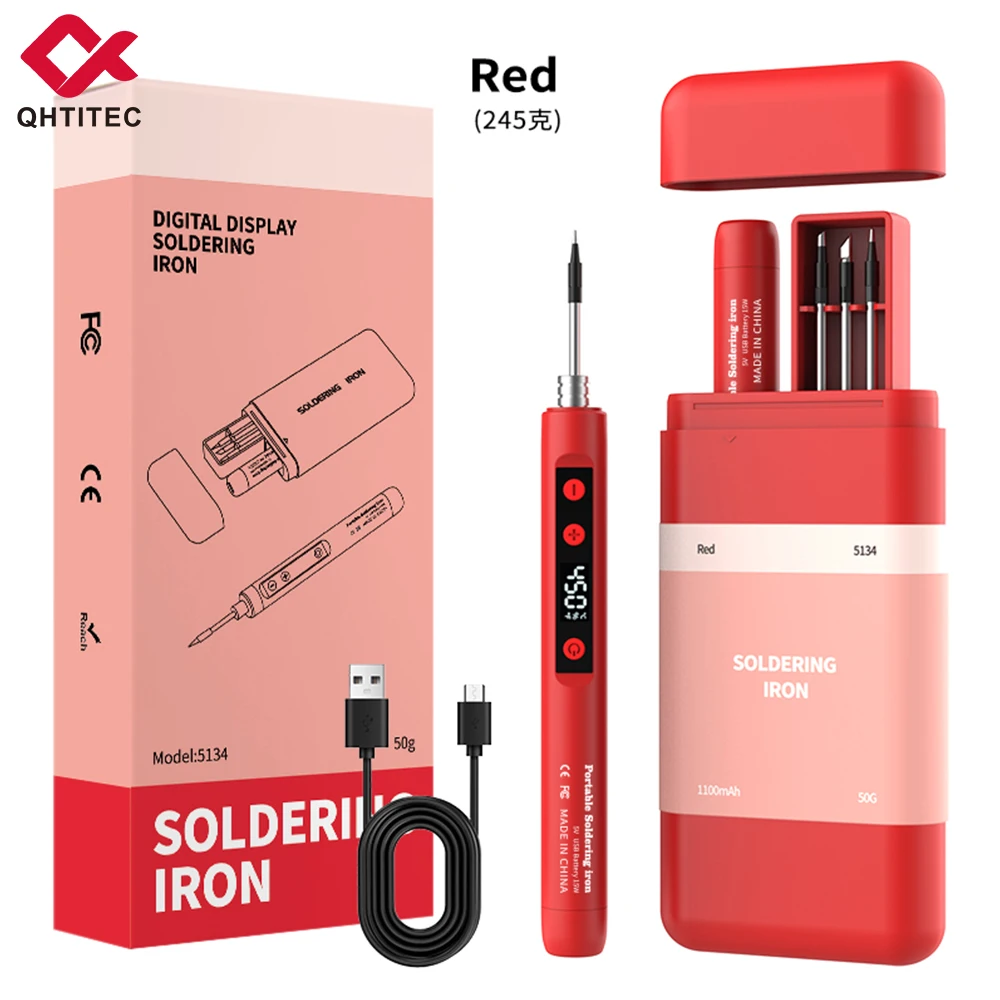 

Беспроводной паяльник JCD USB-5134 180-450°C