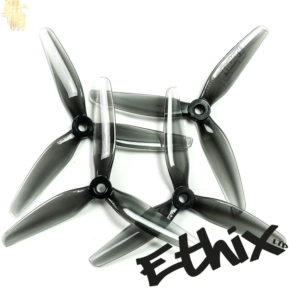 HQProp Ethix S3 S4 S5 three-bladed flower fly propeller 5 