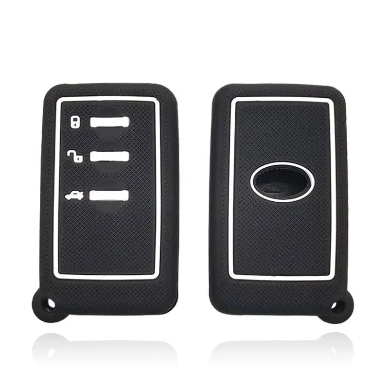 

Silica Gel Car Key Case Cover For Subaru Forester Impreza Legacy Outback XV ect. 3 Buttons Auto Remote Key Shell Protection Bag