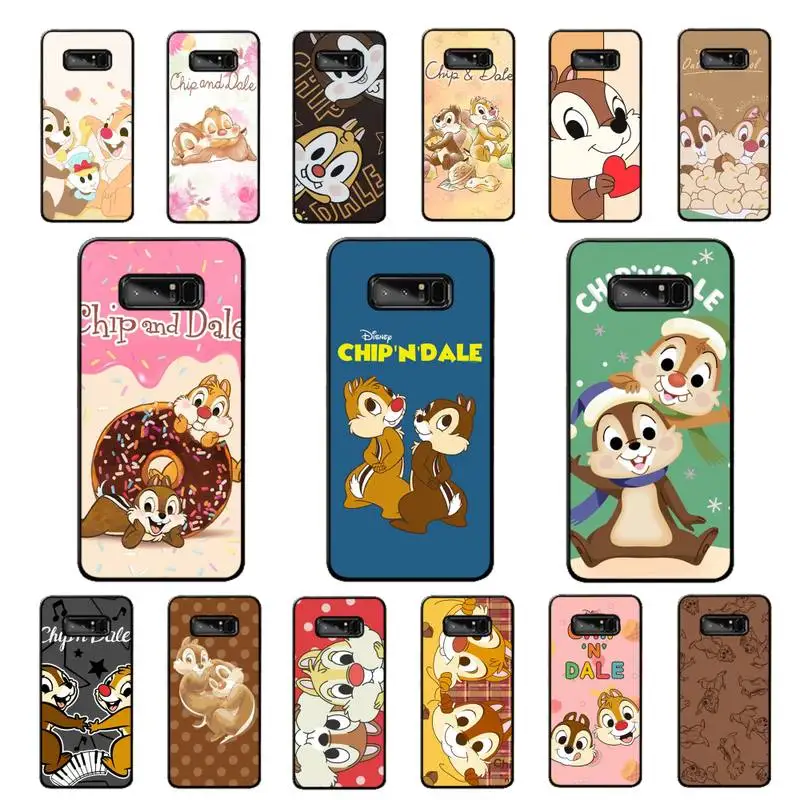 

Disney Chip And Dale Chipmunk Phone Case for Samsung Note 5 7 8 9 10 20 pro plus lite ultra A21 12 02