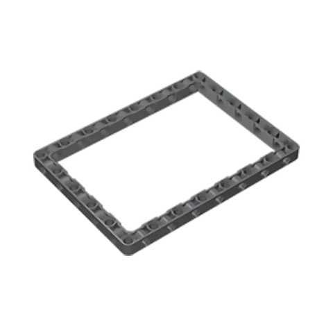 GOBRICKS Technic Liftarm Modified Frame Thick 11 x 15