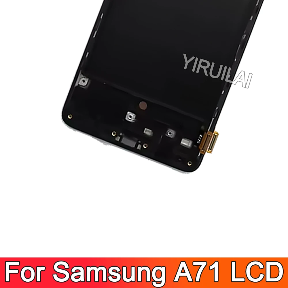 6 7 ''Super OLED для Samsung Galaxy A71 A715 ЖК-дисплей с сенсорным экраном и дигитайзером в