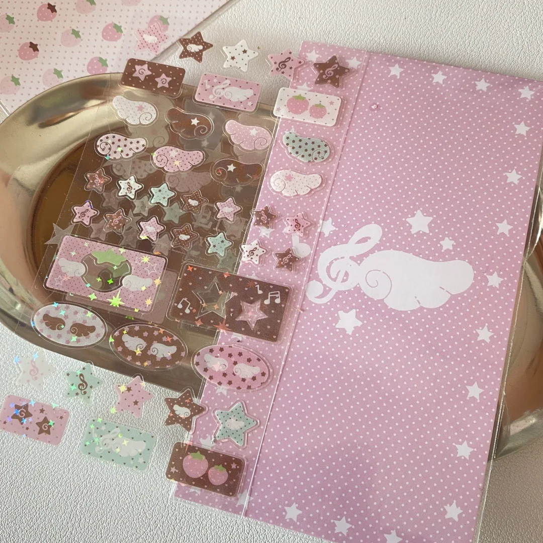 

Блестящие наклейки для скрапбукинга