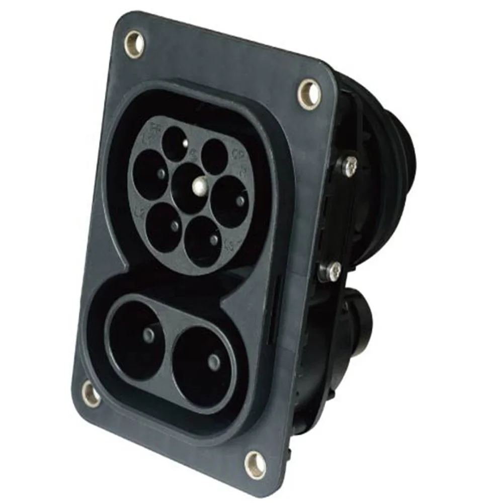 

200A DC 1000V CCS Combo 2 Inlet Socket IEC 62196-3 Vehicle Charging