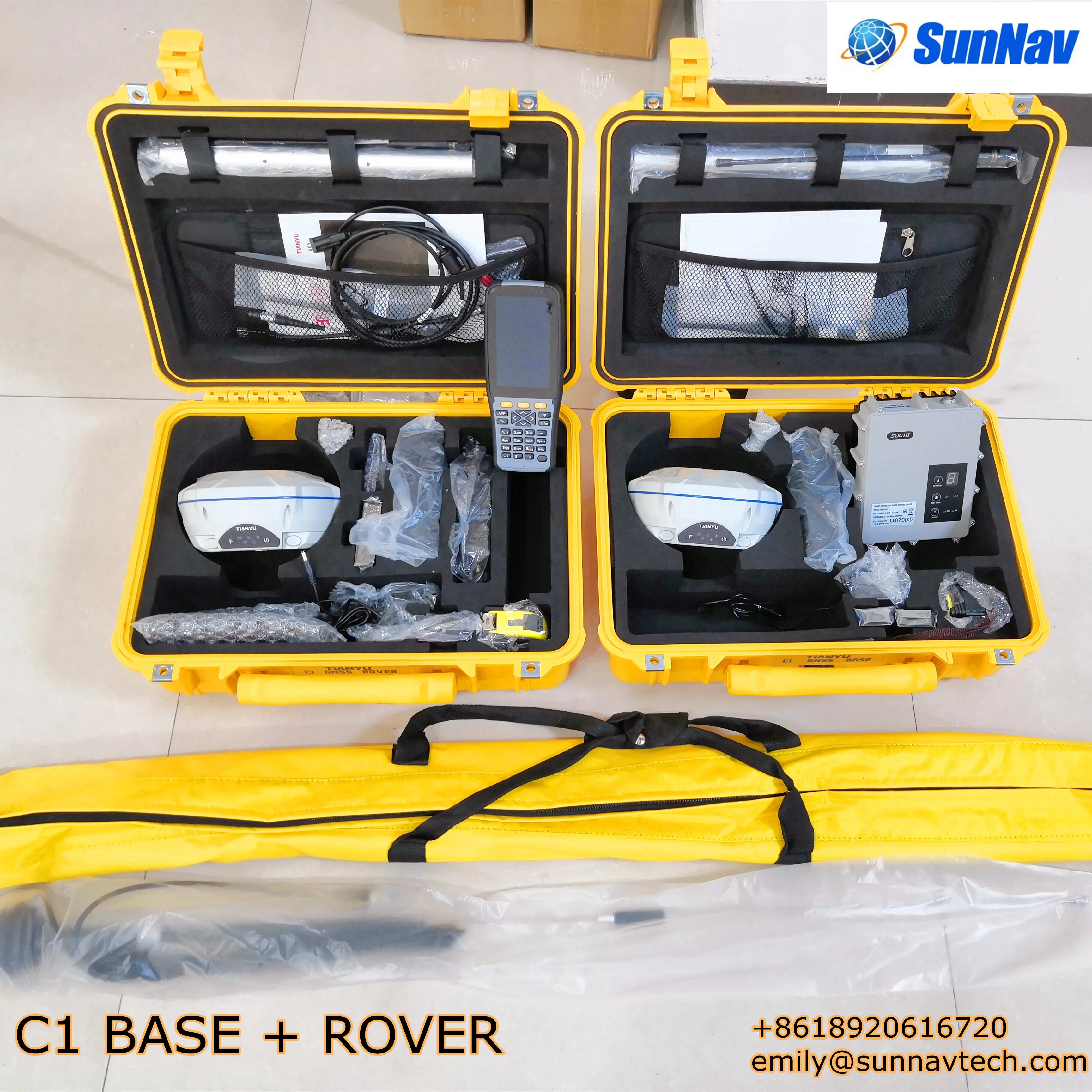 

Ruide R90i 440 channels GNSS GPS RTK Receiver with Two Batteries and 8km Internal Radio gps survey equipment price