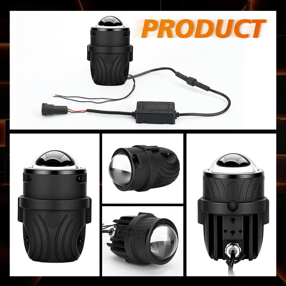 Фото ROADSUN 2.0-дюймовые би-LED противотуманные фары с креплениями, 3 цвета, для Honda Crosstour 2012-2013. №5