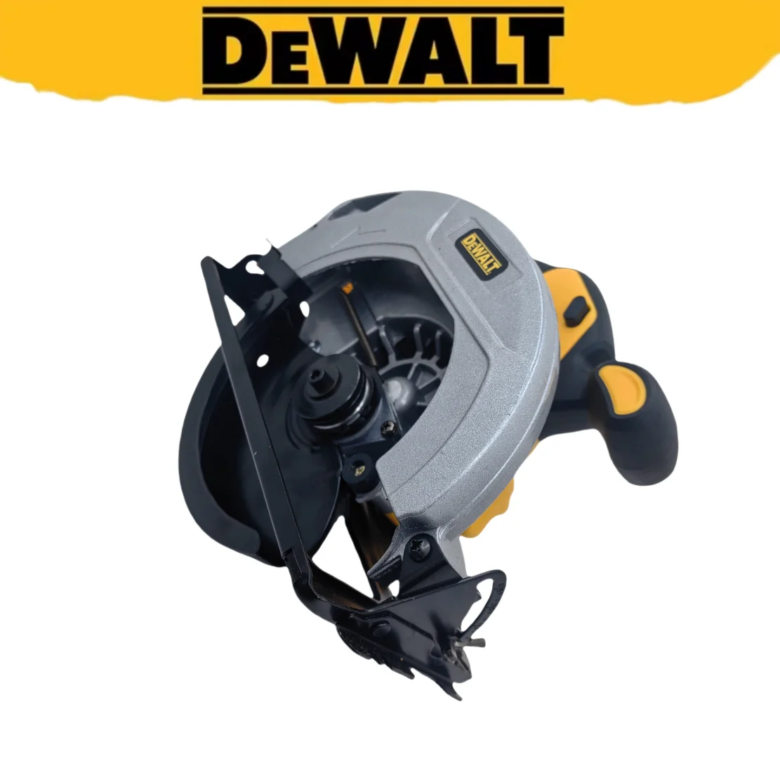 Фото Dewalt Electric Goddess 7-дюймовая аккумуляторная циркулярная пила, угол резки 45 градусов, глубина резки 63 мм, 5000 об/мин, 20 В, деревообрабатывающая пила №4
