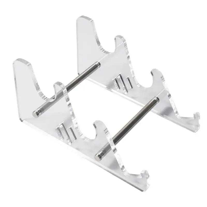 

3 Tiers Display Keyboard Holder Transparent Acrylic Keyboard Stand For Computer Mechanical Keyboard Rack Storage