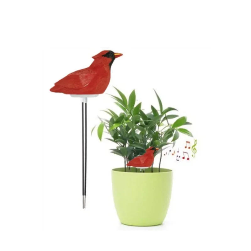 

Resin Bird Frog Soil Moisture Detector Flower Pot Humidity Alarm Bird Song Reminder Improve Plant Survival Rate Free Shipping