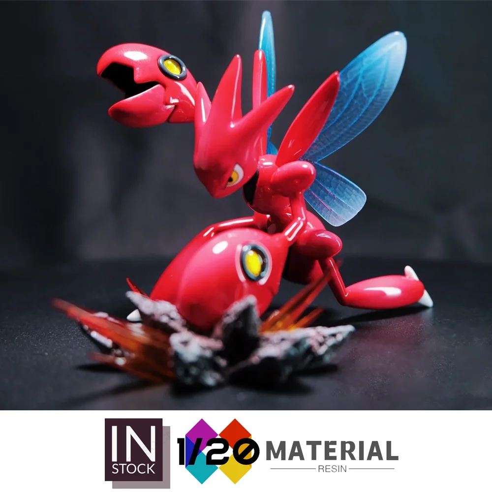 Фото [В наличии] Масштабная модель 1/20 из ПВХ [DM][WG] – Scizor Battling №5