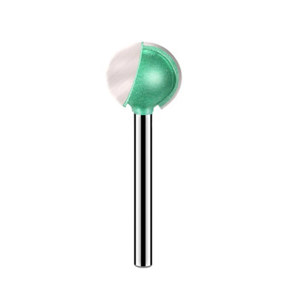 

1pc 3mm Shank 4/6/8mm Ball Nose End Mill Round Nose Cove CNC Milling Bit Radius Core Box Solid Carbide Router Bit Tools