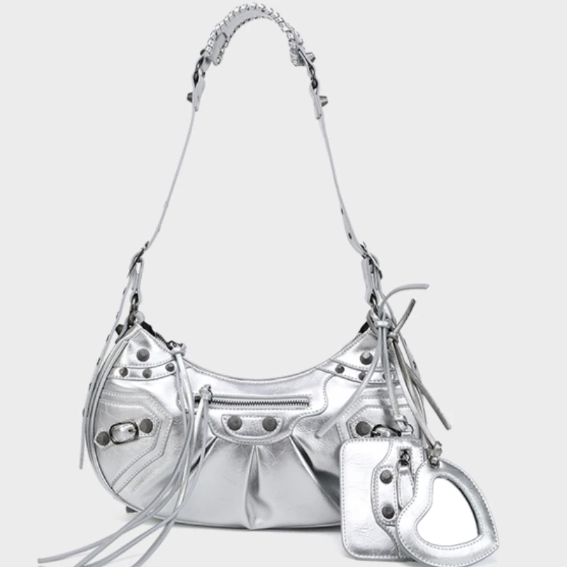 

Pu Leather Quality Messenger Bags Women Handbags Famous Brand Designer Shoulder Bags for Female 2022 New Motorcycle Bags