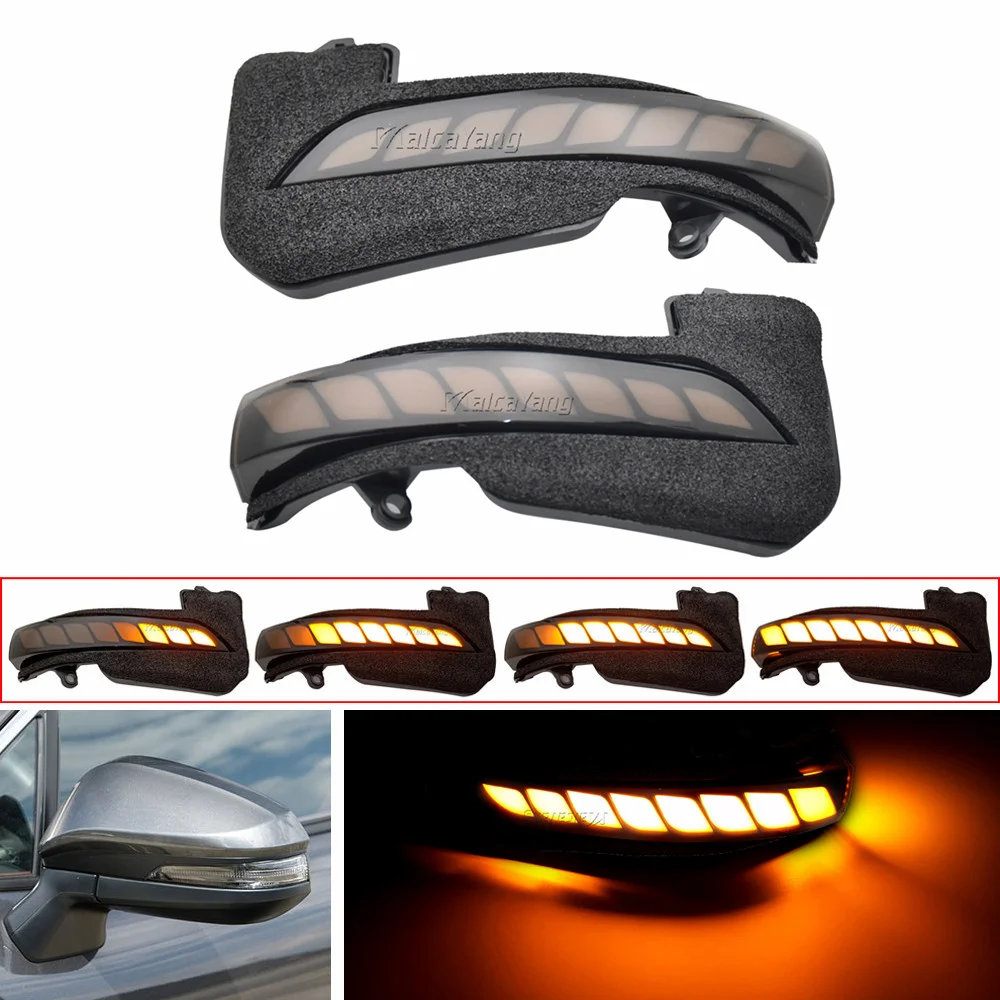 

2X For Toyota Hilux Fortuner Innova 2016 2017 2018 2019 2020 2021 Dynamic LED Side Mirror Indicator Sequential Turn Signal Light