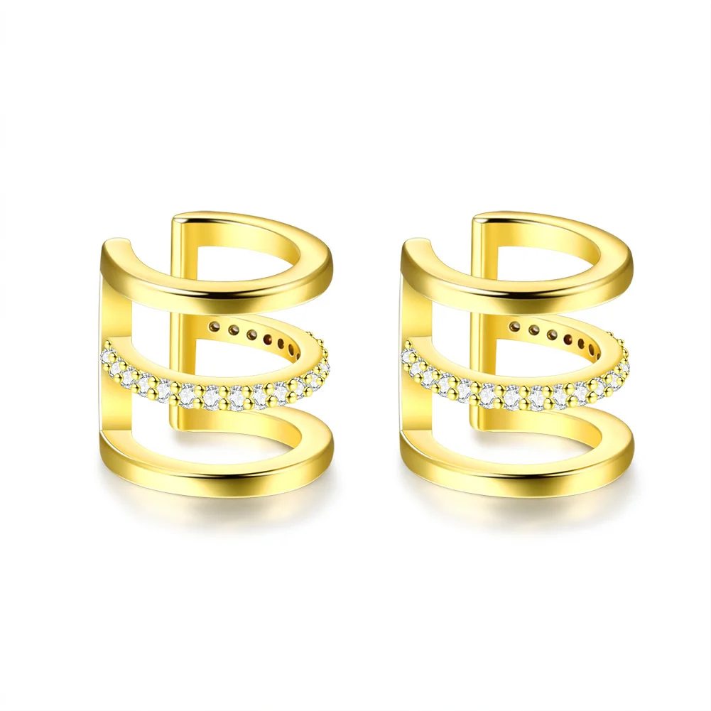 

Роскошный зажим для ушей, Женский Цветной Романтический зажим для ушей с отверстием, изысканное маленькое украшение для ушей Kzce781