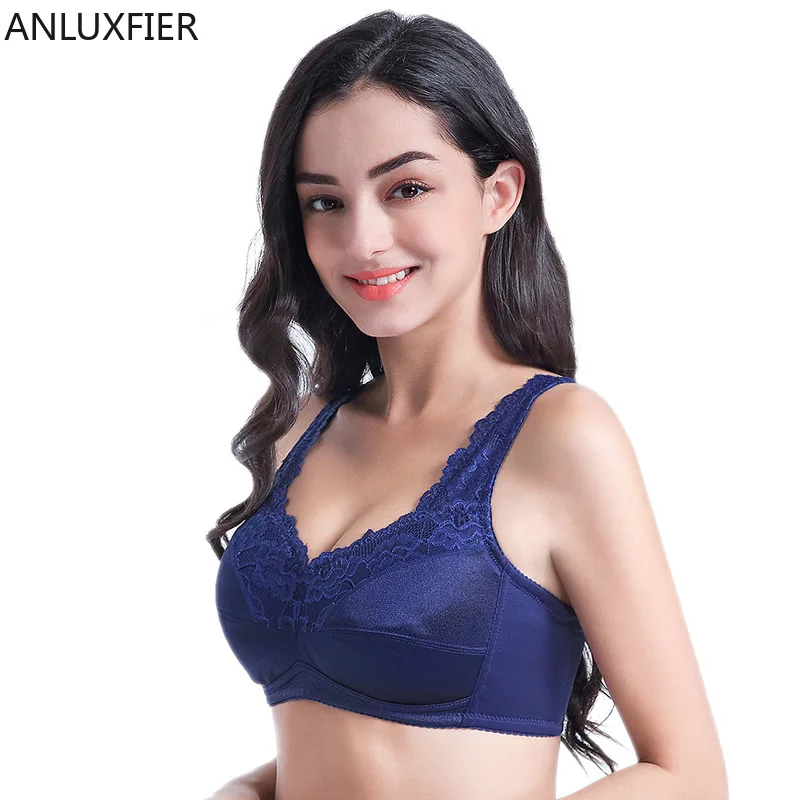 

X9014 Sexy Lace No Steel Ring Bras and Mastectomy Bra with Fake Breast Pocket Mastectomy Bra Comfort Pocket Bra