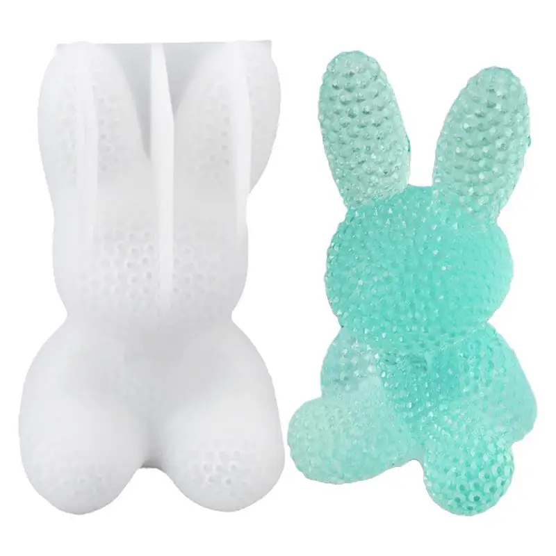 

Bunny Silicone Mold For Easter Chocolate Rabbit Silicone Mold Chocolate Mold Epoxy Casting Resin Mould For Craft Handmade Gift