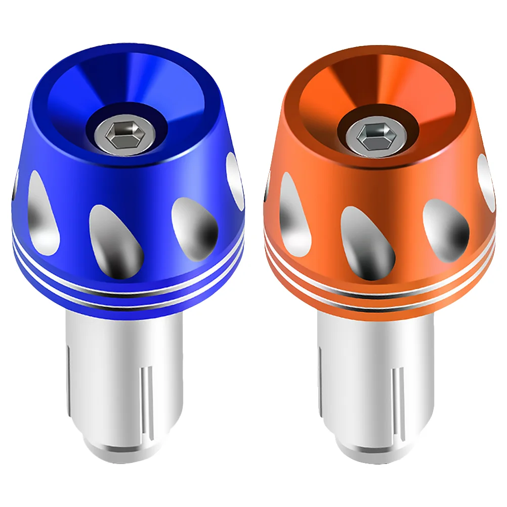

Motorcycle Aluminum Handlebar Cap Grips End Bar Plug Grip Handle Anti Silder Vibration Street Bike Universal Plugs Adjustable