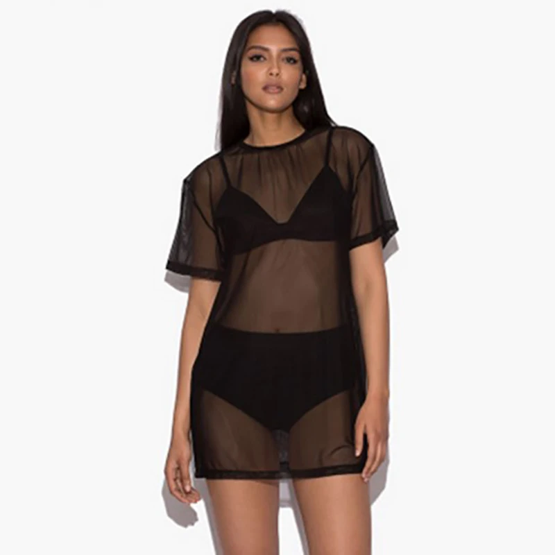 2023 сексуальные накидки бикини женский купальник Черная кружевная накидка