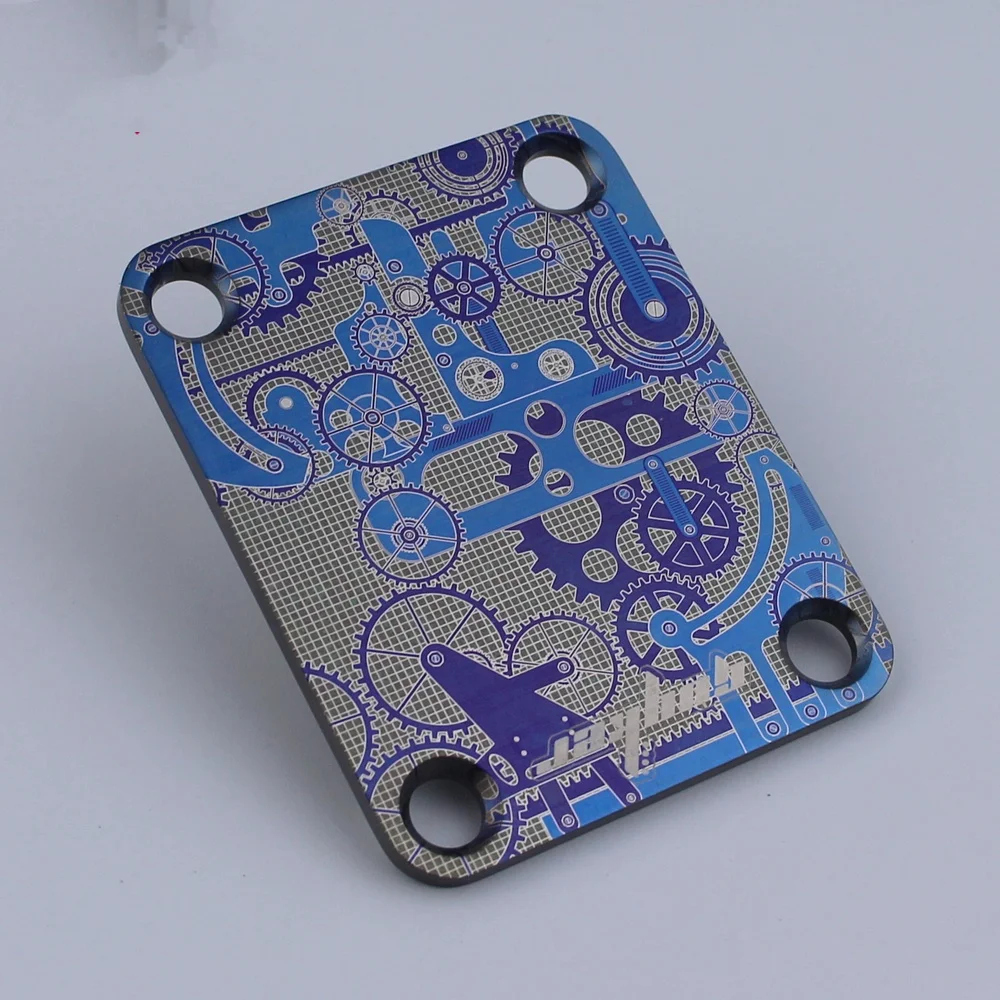 GUYKER электрогитара из титанового сплава механическая ручка контрольной пластины