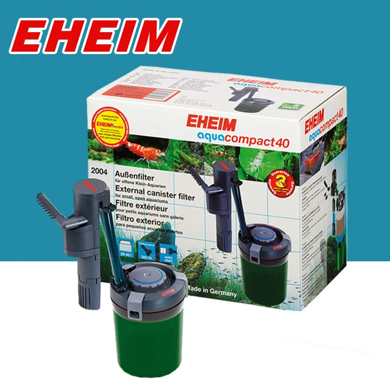 

EHEIM Aquarium Small External Wall-mounted Filter Compact Barrel Automatic Start Filter Fish Tank