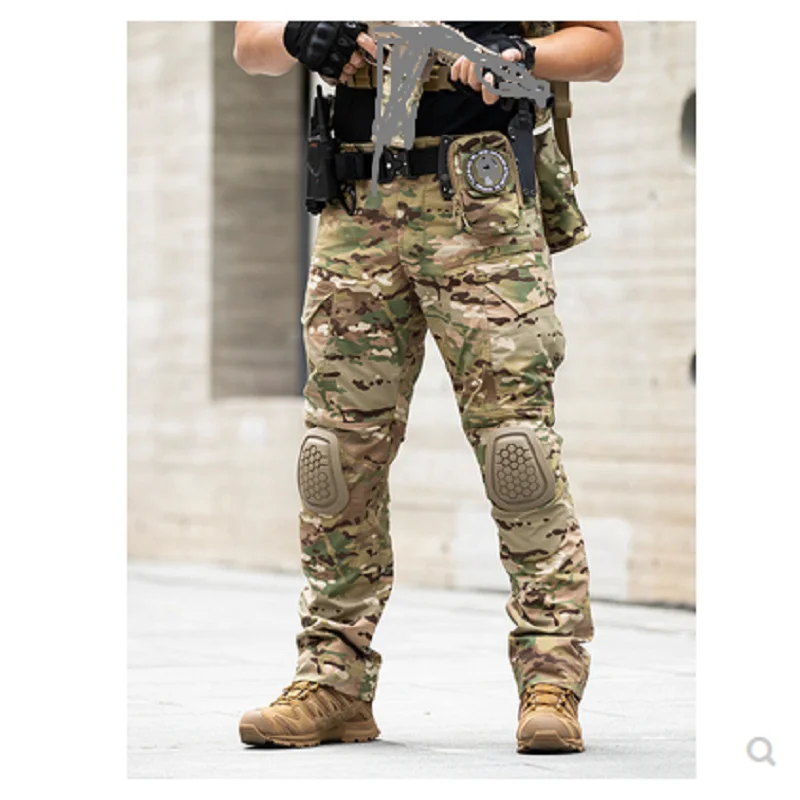 G4 Camouflage Military Tactical Pants Spring And Autumn Outdoor Sports Cs Hunting Airsoft Overalls Domestic Stretch Plaid Pants