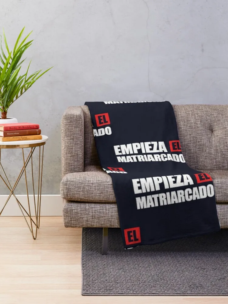 Классическое одеяло EMPIEZA EL MATRIARCADO мягкие плюшевые клетчатые большие одеяла