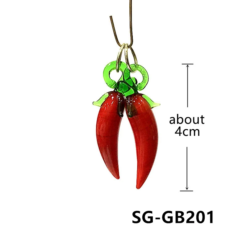 

Два мини-кулона из фруктового стекла JSSMTLP