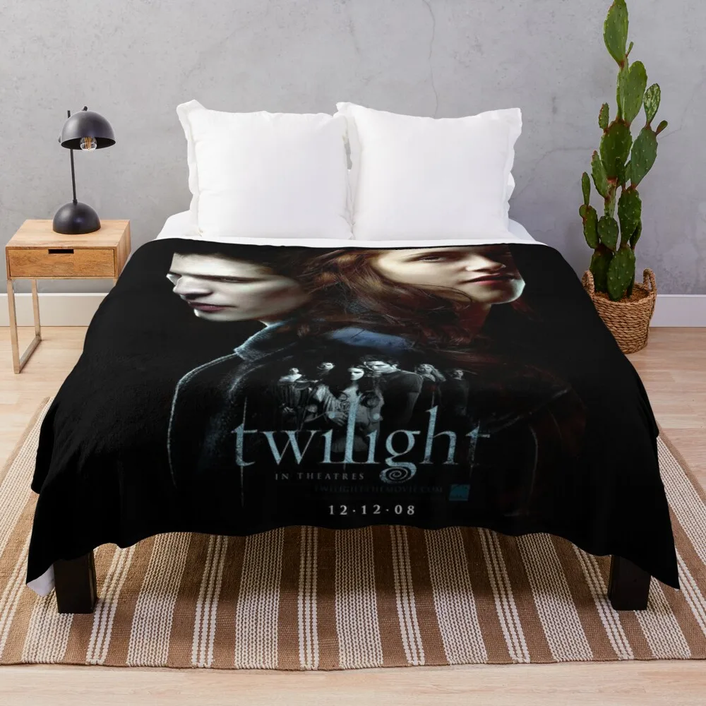 

Одеяло в виде сумерков, мягкое искусственное теплое одеяло для путешествий