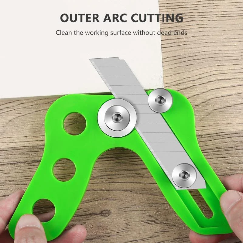 

1PC TRC Strip Gypsum Board Scraper Right Angle Rounded Arc Trimmer Edge Band Trimmer Woodworking Manual Trimmer