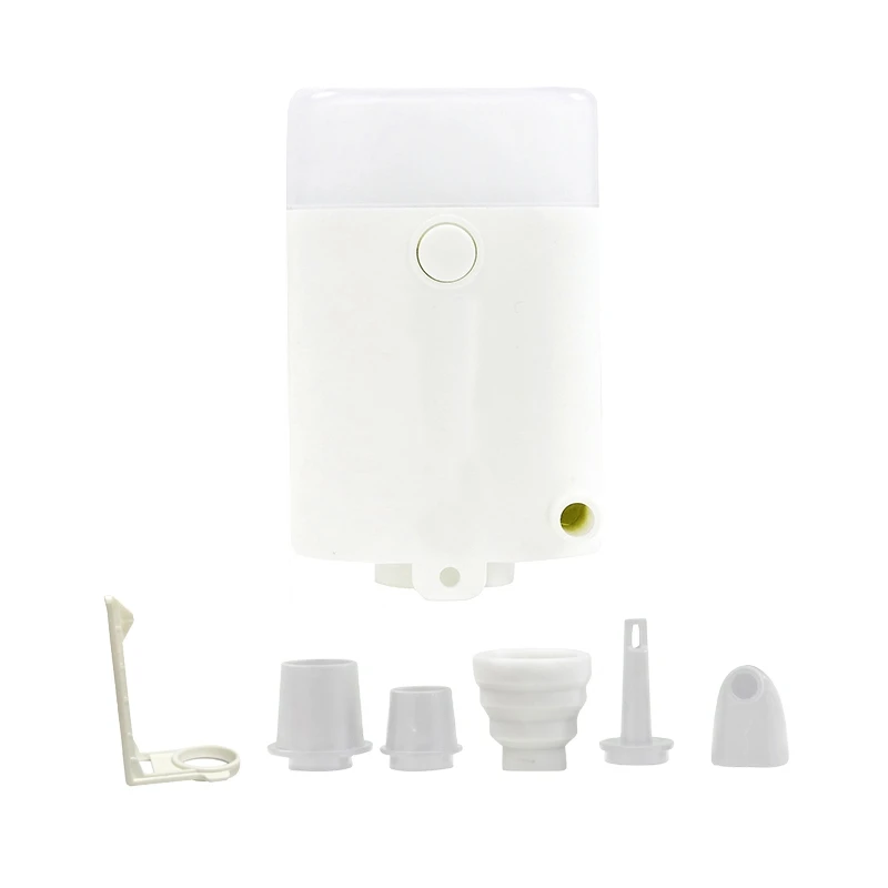 

Portable USB Air Pump Rechargeable Mini Air Inflator Pump With Light For Air Bed Mattress Swimming Rings Air Compressor