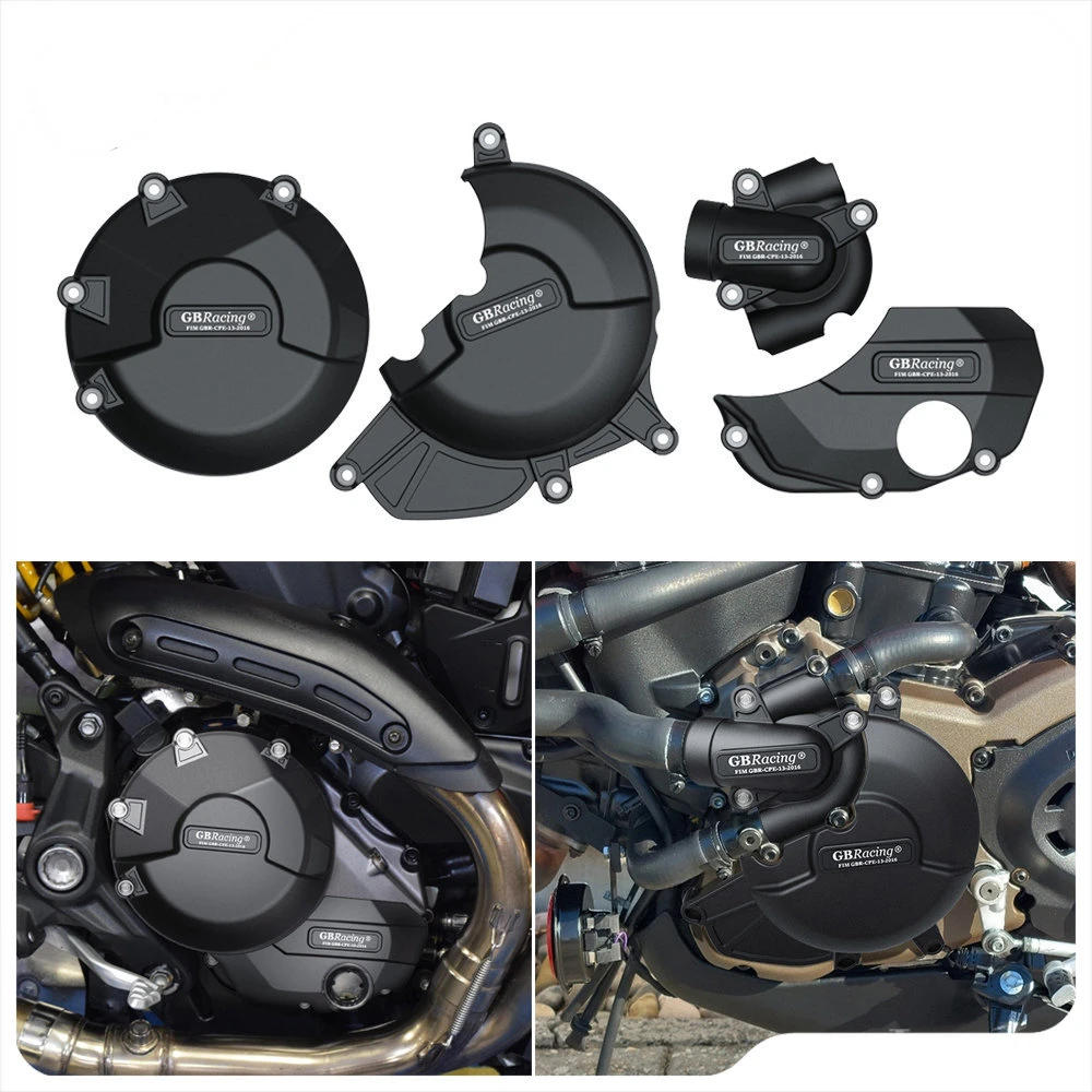 

Motorcycle Engine Cover Protection Set for GBRacing for Ducati MONSTER 1200R 2016-2019