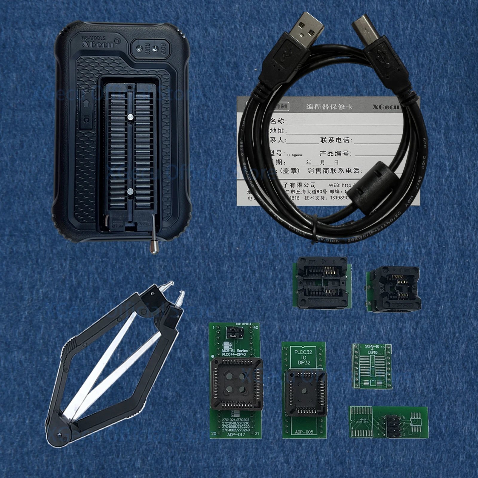 

Clearance XGecu NEW T48 (TL866-3G) Programmer Support 32000+ ICs for SPI/Nor/NAND Flash/EMMC BGA/TSOP/SOP/PLCC +7 parts