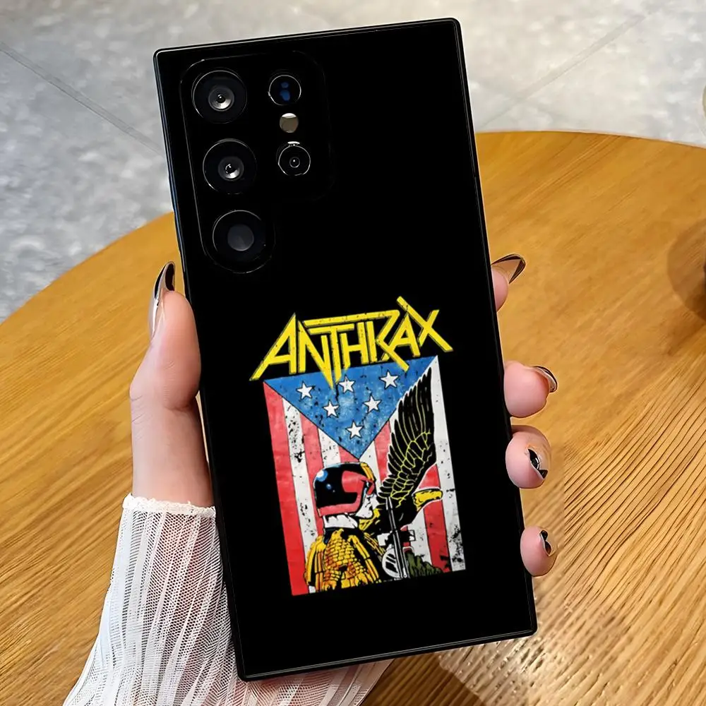 Чехол для телефона A-AnthraxES Band для Samsung S26 S25 Edge S24 S23 S22 Ultra Plus Fe A57 A37 A17 A56 5G, силиконовый чехол (art.: 3920dcaed4633) - 3920dcaed4633