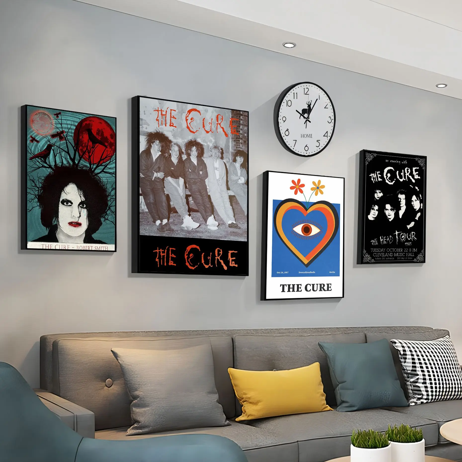 

The Cure Art Classic Anime Poster Decoracion Painting Wall Art White Kraft Paper Stickers Wall Painting