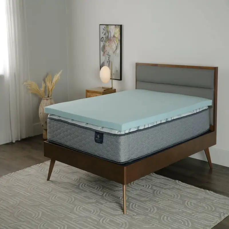 

Thermagel 2" Cooling Memory Foam Mattress Topper, Queen