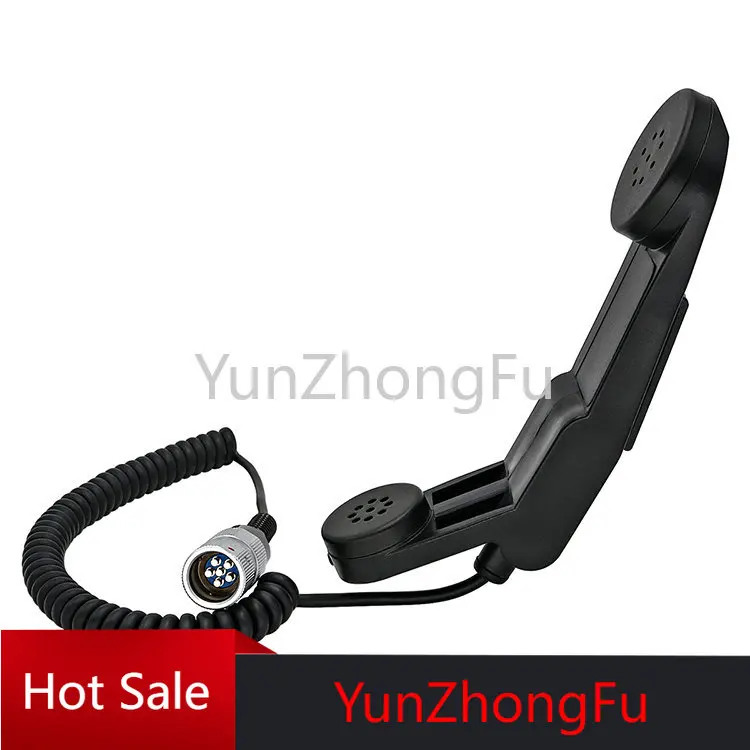 

H250 6 Pin PTT for AN/PRC-152 AN/PRC-148 Radio Walkie Talkie Black