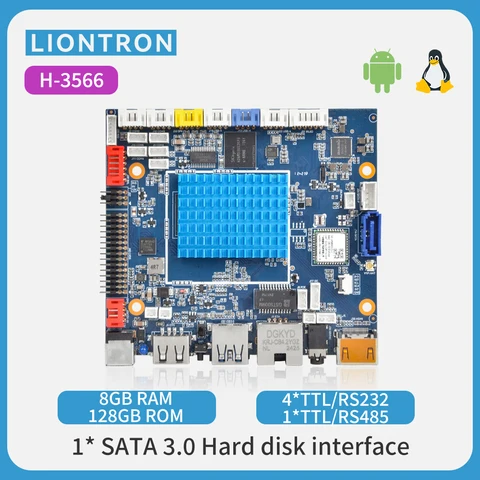 Liontron Rockchip RK3566 Одноплатный компьютер