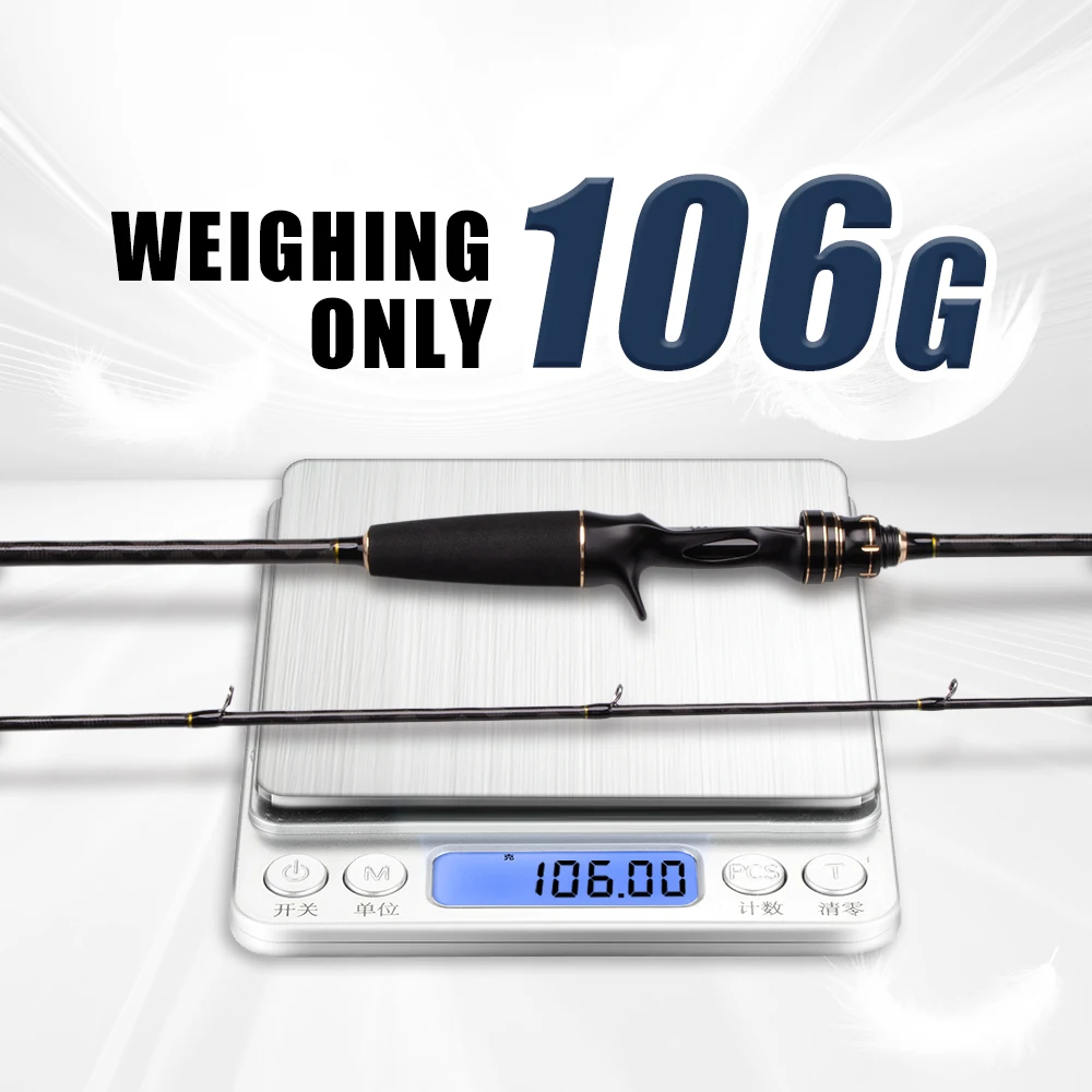 Кастинговый стержень Fishingfans 1 7 м 75 жесткий для джиггинга мощный титановый