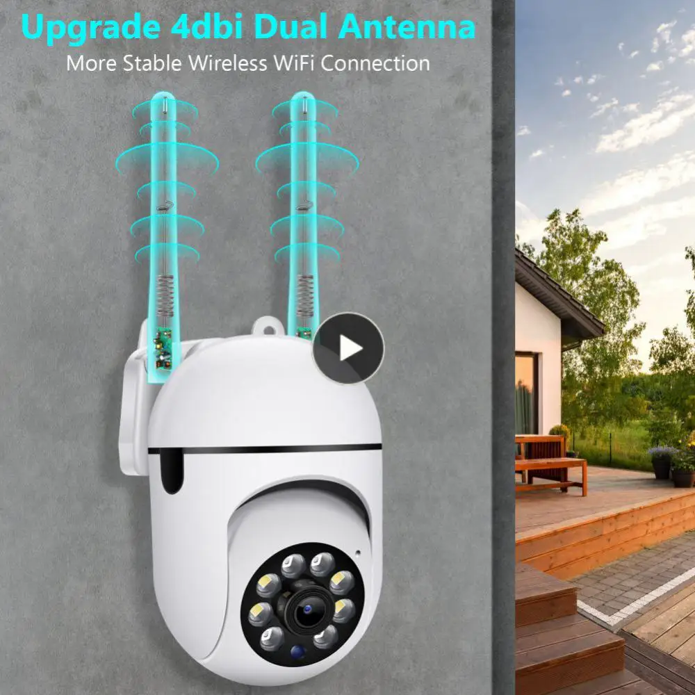 

Ai Human Detection Dual Frequency Mini Camera 5mp Cctv Cam Surveillance Camera Security Protection Dual Frequency Wifi 4x Zoom