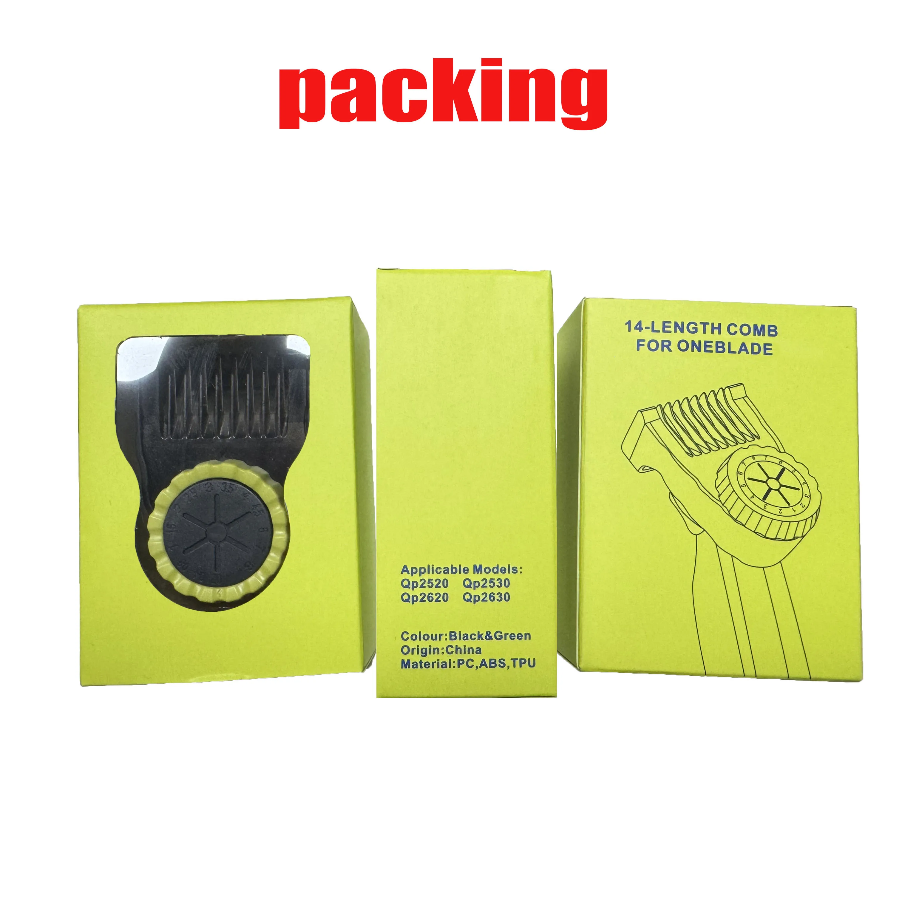 Направляющая гребень для Philips One Blade QP2520 QP2530 QP2630 электробритва триммера 14-Длина