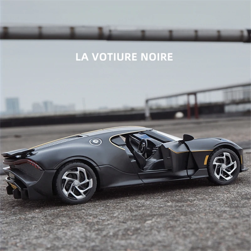 

Модель спортивного автомобиля из сплава Bugatti lavoiturenлуар, 1:24, литой металлический игрушечный автомобиль, модель высокой модели, коллекционны...