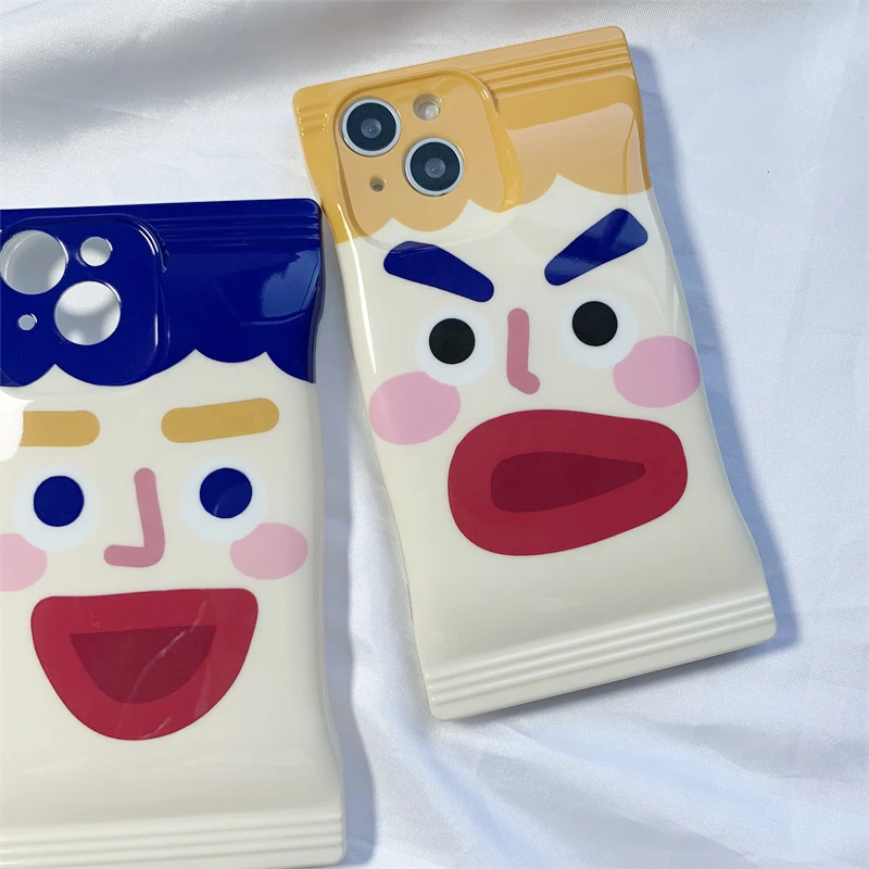 Soft Silicon Apple Funny Phone Case For iPhone 14 13 11 Pro Max 12 Mini Plus XR XS Max Luxury Clear Back Cover Funda Coque