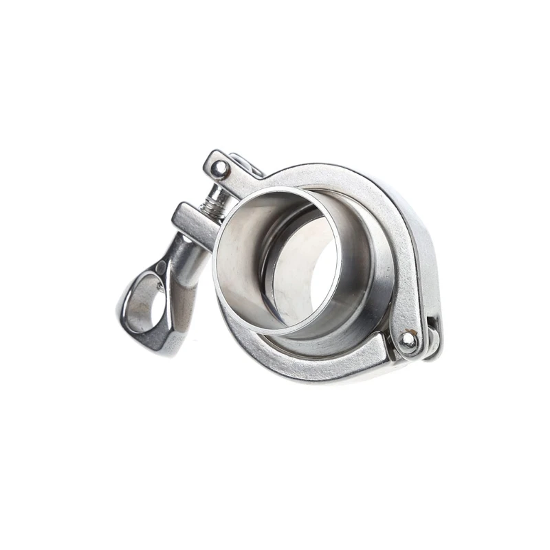 

38 мм, наружный диаметр 1,5 дюйма, санитарная труба SS304, наконечник сварного шва + тройной зажим + комплект прокладок из ПТФЭ