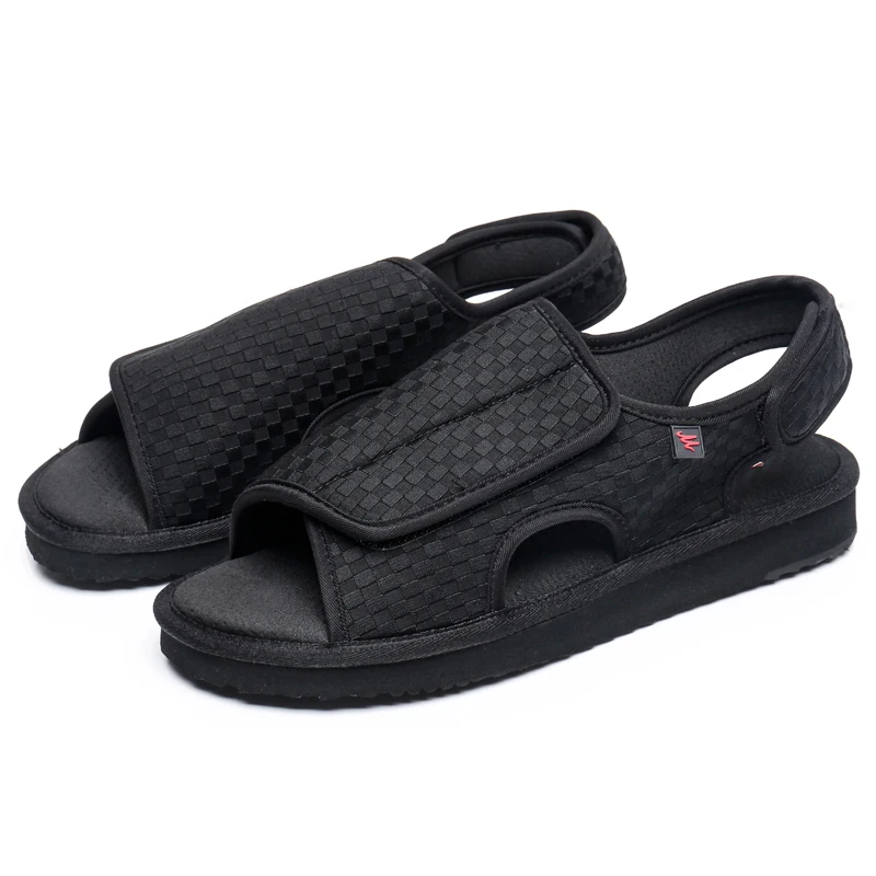 Регулируемая широкая обувь для пожилых людей унисекс дышащая подходит мужчин и