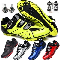 profrssional mtb cycling shoes spd cleat pedal men outdoor breathable cheap bike shoes road bicycle racing sneakers dropshipping