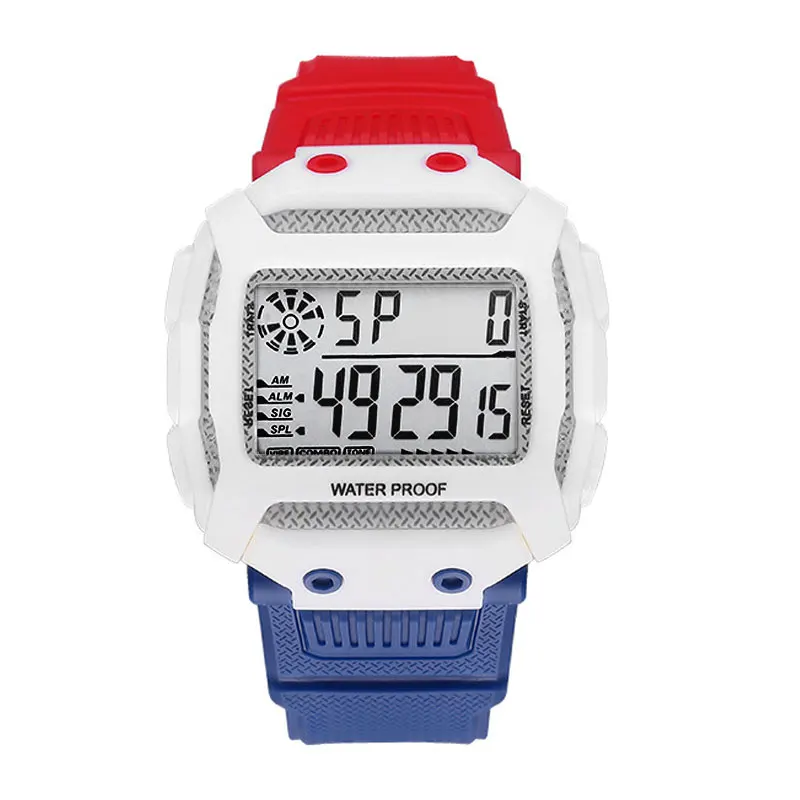 

2023 Outdoor Sports Digital Watches Men Fashion Army Green Watch 50 Waterproof Military Alarm Clock reloj hombre Dropshipping