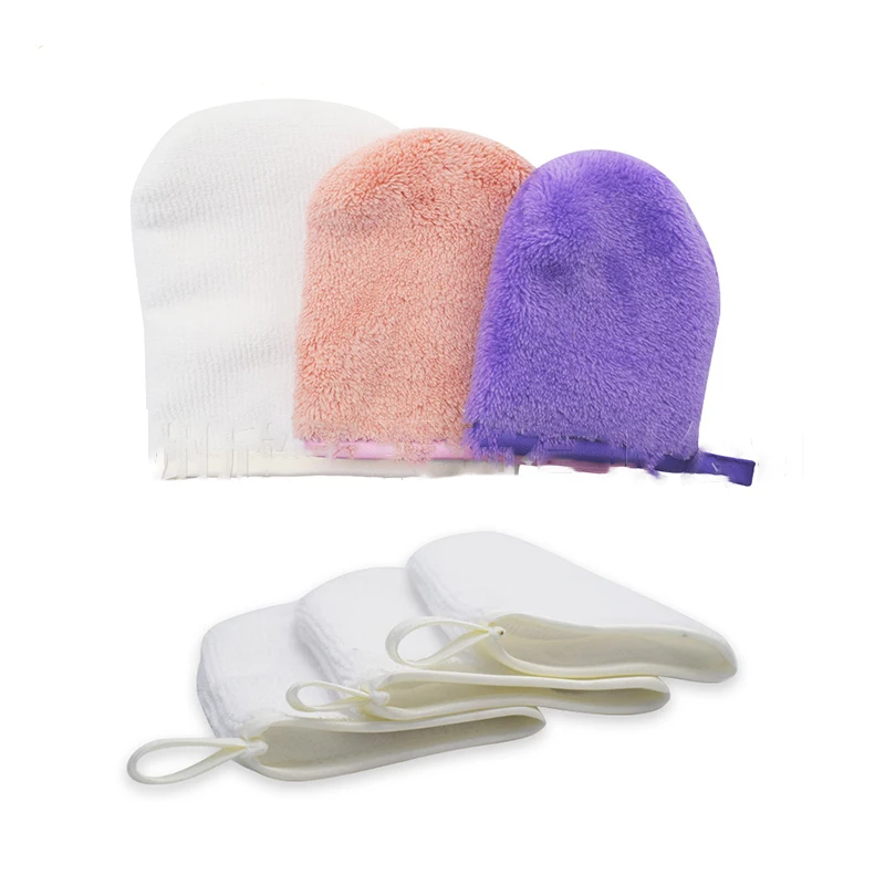 

Reusable Makeup Remover Glove Soft Microfiber Face Cleaning Towel Face Deep Cleaning Pads Professional Skin Care Tools